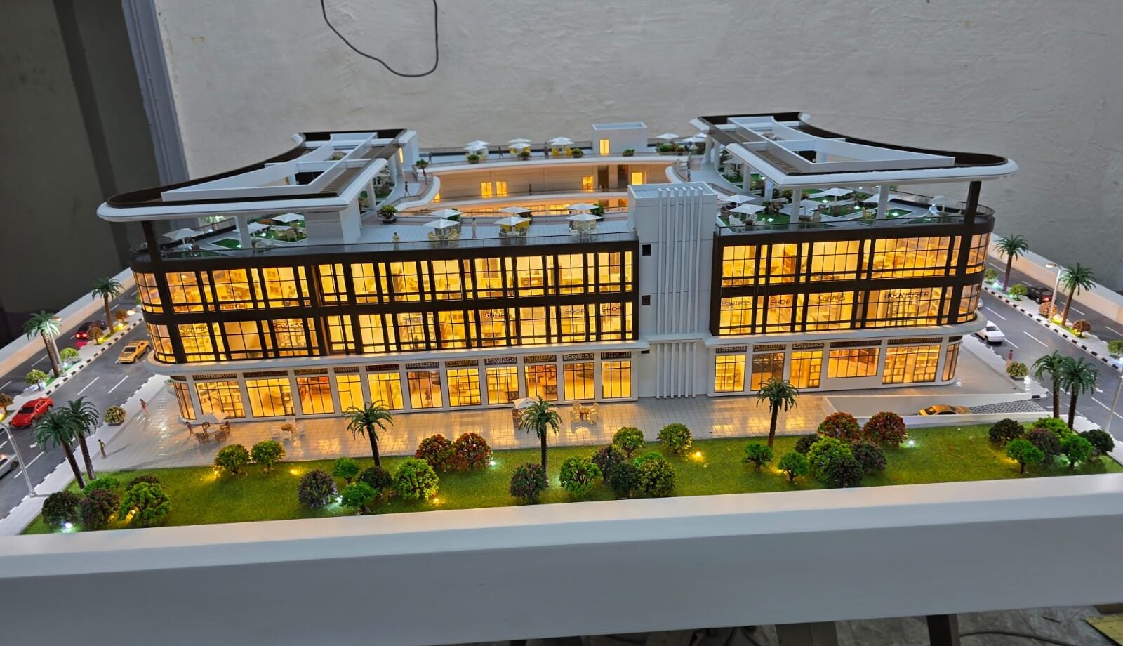 Scale model detail